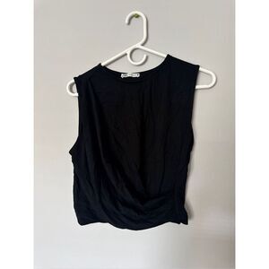 Zara women’s black top size‎ small